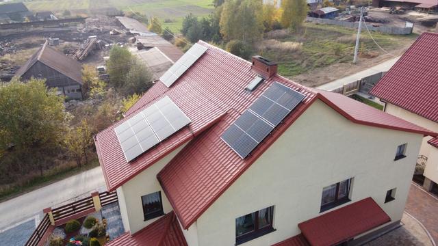 Instalacja na dachu — Brzechów
