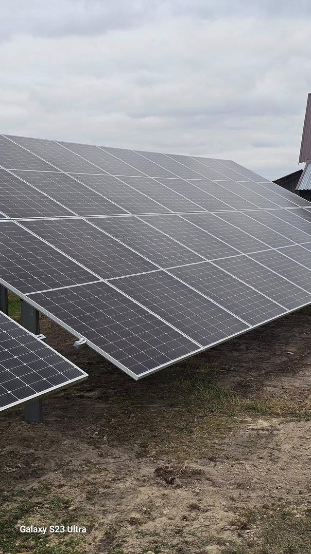 Instalacja gruntowa na konstrukcji wolnostojącej